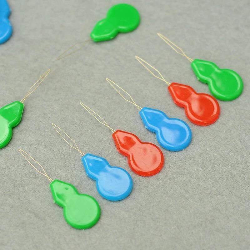 Automatic Needle Threader 6 Pcs Plastic Colorful