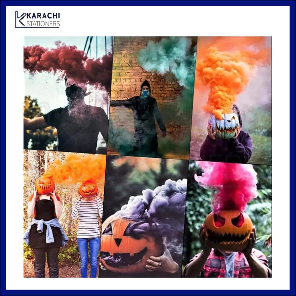 Color Smoke Bomb for Halloween Party Photography