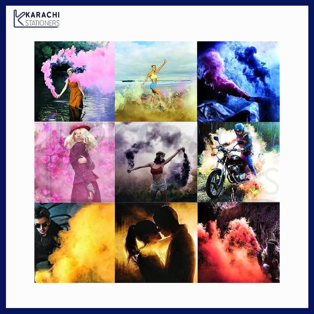 Color Smoke Bomb for Halloween Party Photography
