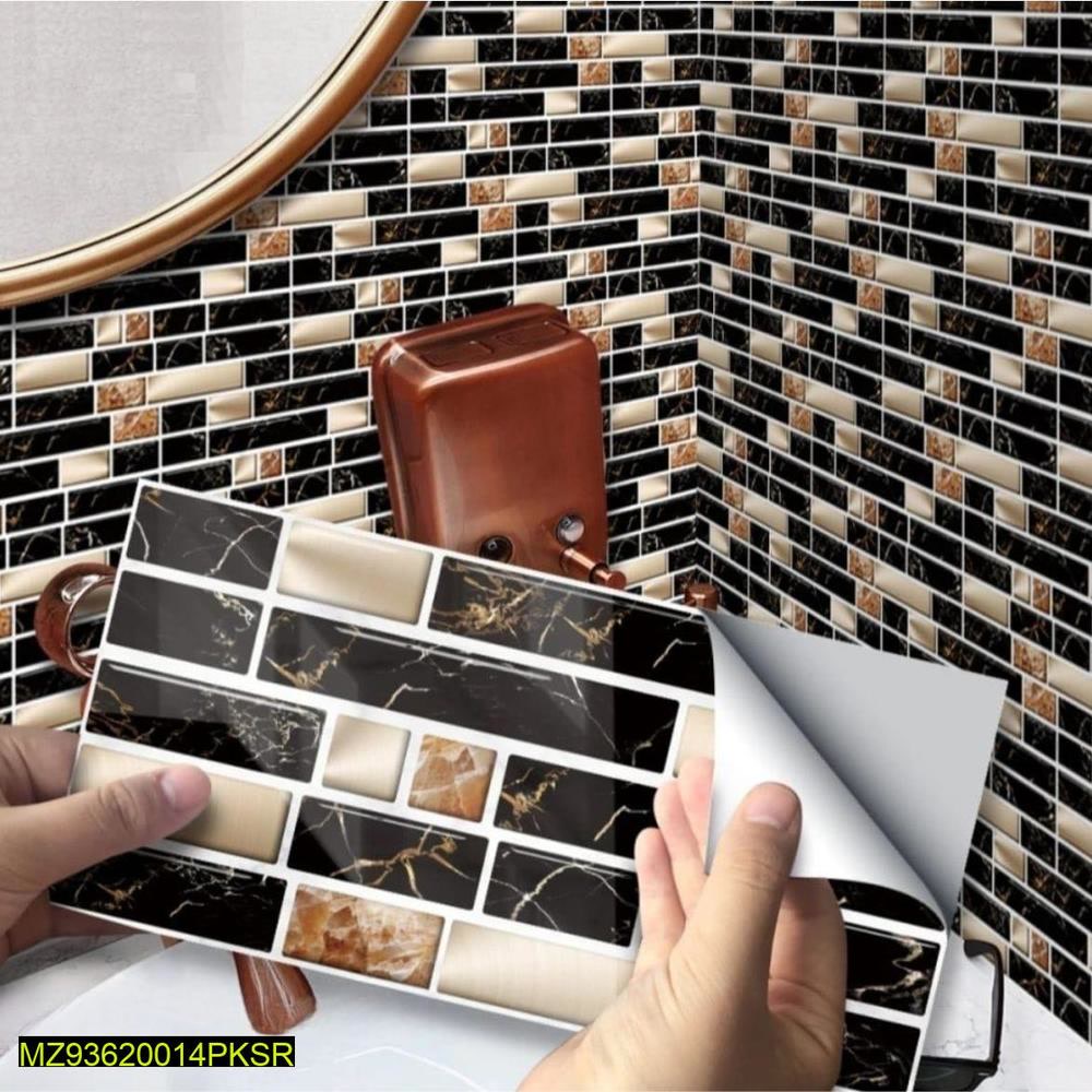Self-Adhesive Marble Wall Stickers 100pcs Pakistan