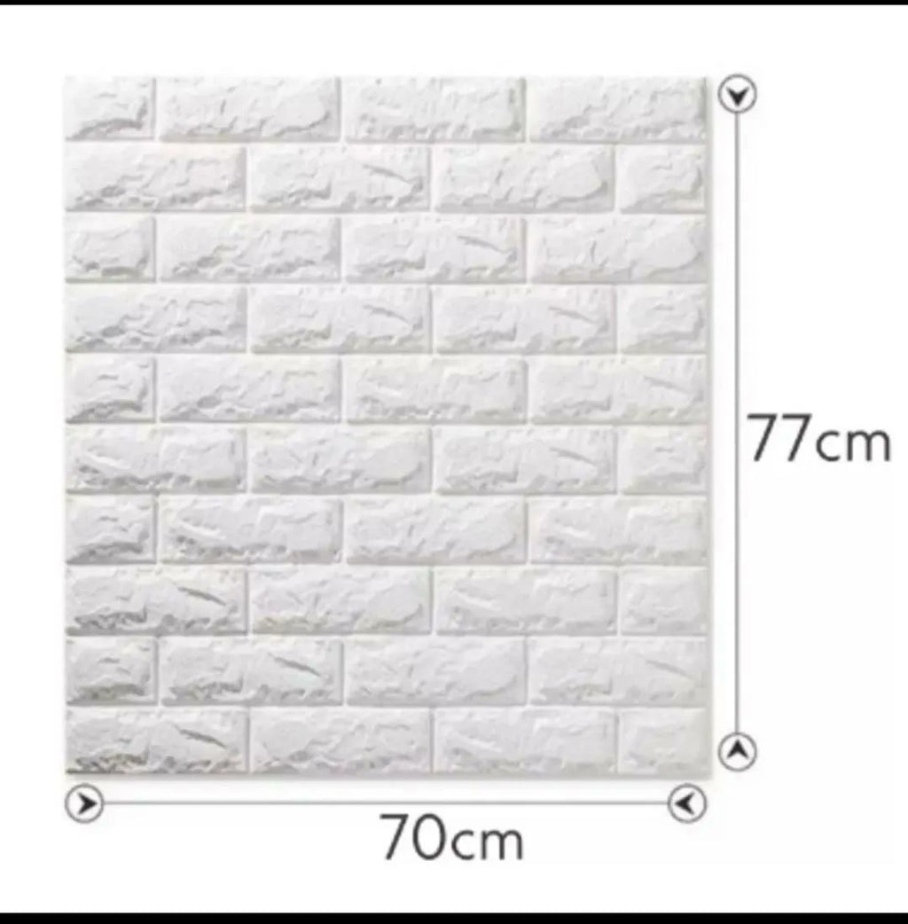 White Self-Adhesive Wall Sticker for Stylish Home Decor