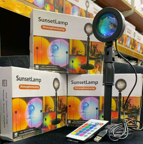 Sunset Lamp Sunset Lamp Projector Sun Lamp Projection for Aesthetic Room Décor