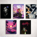 5 Pcs Abstract Wall Art Set 8x11 Inch Multicolor