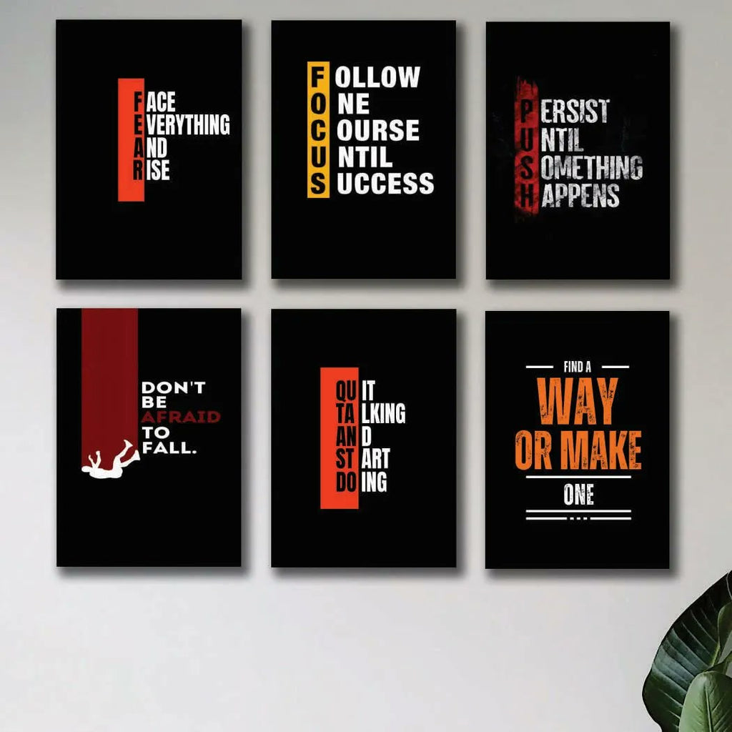Alphabets Design Wall Art & Paintings